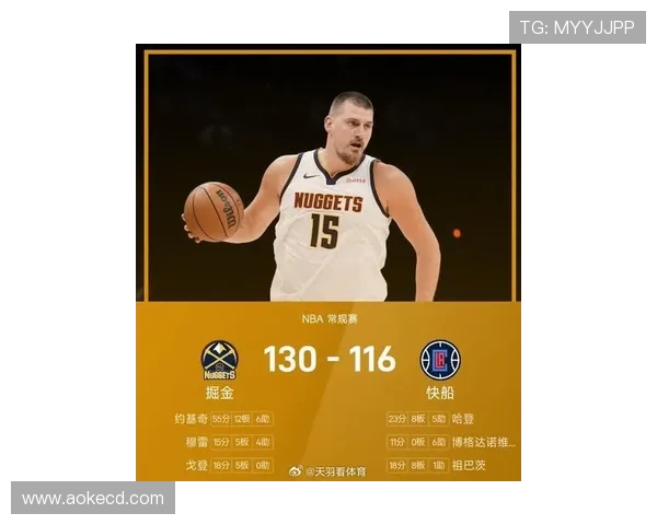 约基奇统治赛场55分爆发掘金强势力克快船送其六连败再陷低迷中